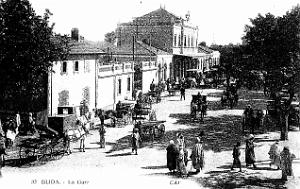 Blida - La Gare et diligences